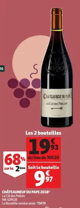 Châteauneuf du pape 2018