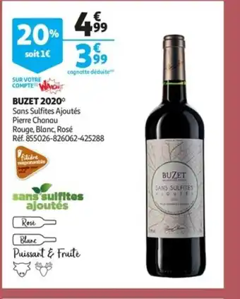Auchan Buzet 2020 offre
