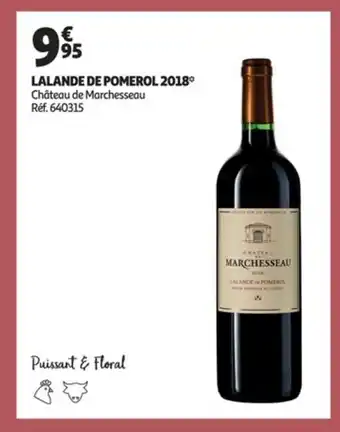 Lalande de pomerol 2018