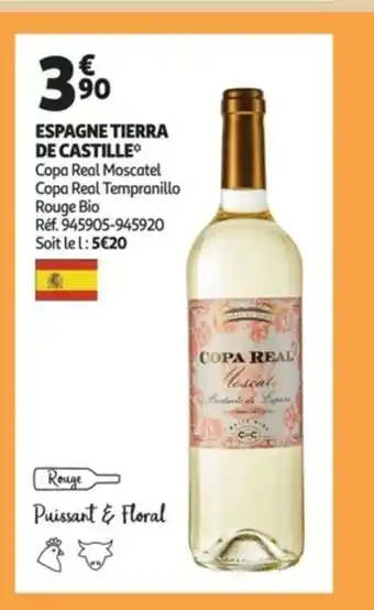 Auchan Espagne tierra de castille offre