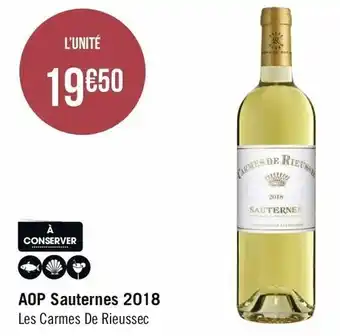 AOP sauternes 2018