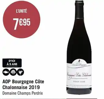 Géant Casino AOP bourgogne côte chalonnaise 2019 offre