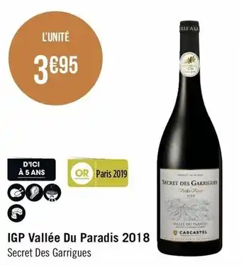 IGP vallée du paradis 2018