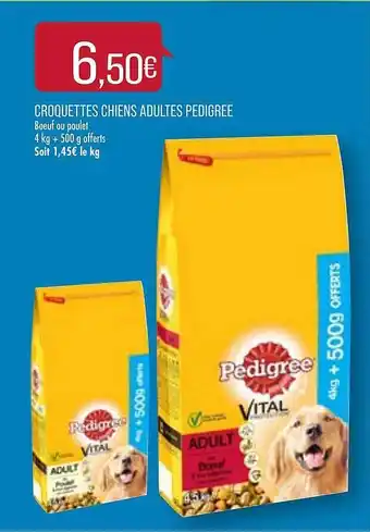 Match Croquettes Chiens Adultes Pedigree offre