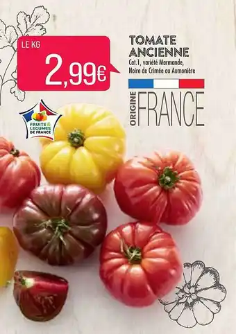 Match Tomate Ancienne offre