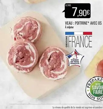 Match Veau Poitrine Ave Os offre