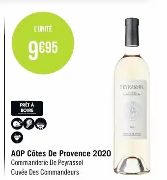 Géant Casino AOP Côtes De Provence 2020 offre