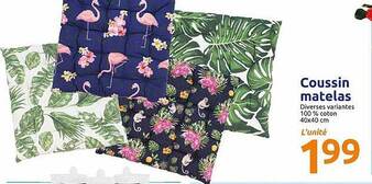 Coussin Matelas