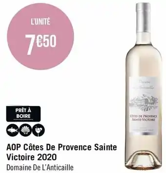 Géant Casino AOP Côtes De Provence Sainte Victoire 2020 offre