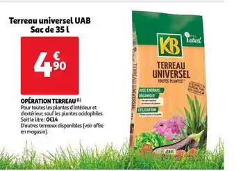 Auchan Terreau Universel Uab offre