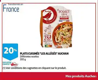 Auchan Plat Cuisinés offre