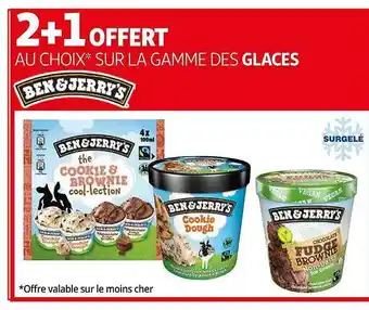 Auchan La Gamme Des Glaces Ben & Jerry's offre