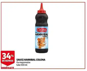Auchan Sauce Hannibal Colona offre
