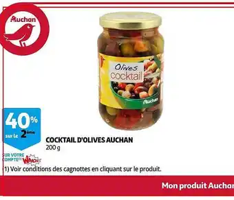 Auchan Cocktail D'olives Auchan offre