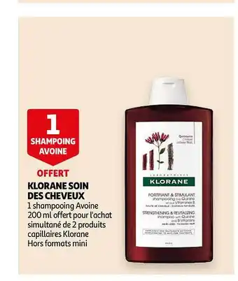 Auchan Klorane Soin Des Cheveux offre
