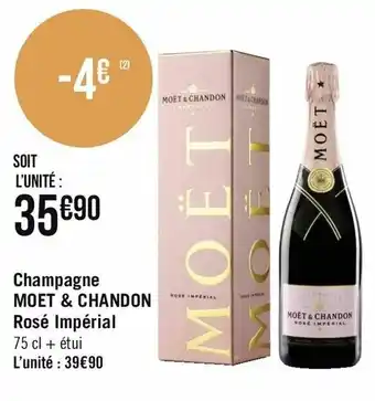 Champagne Moet & Chandon Rosé Impérial