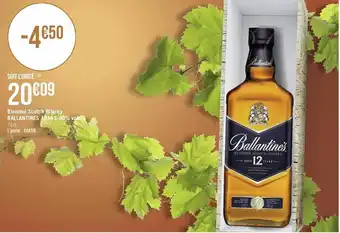 Géant Casino Blended Scotch Whisky offre