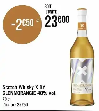 Géant Casino Scotch Whisky X By offre