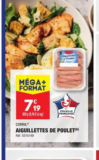 ALDI AIGUILLETTES DE POULET(A) offre