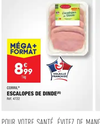 ALDI Escalopes de dinde offre