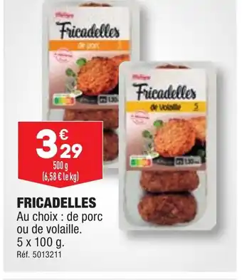 ALDI FRICADELLES offre