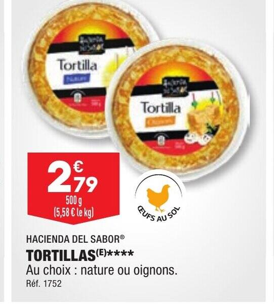 Promo TORTILLAS chez ALDI