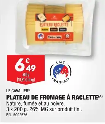 ALDI PLATEAU DE FROMAGE À RACLETTE offre