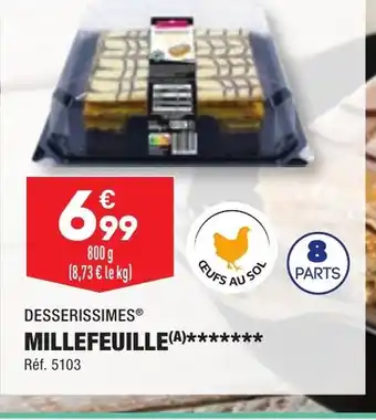 ALDI MILLEFEUILLE offre