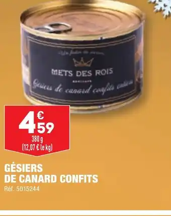 ALDI GÉSIERS DE CANARD CONFITS offre
