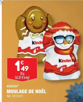 ALDI MOULAGE DE NOËL offre