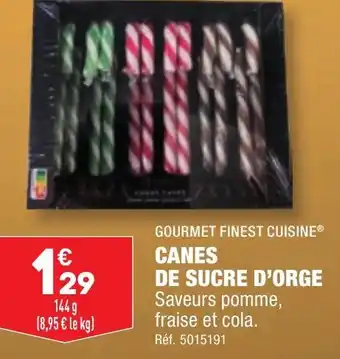 ALDI CANES DE SUCRE D'ORGE offre