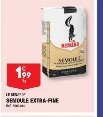 ALDI SEMOULE EXTRA-FINE offre