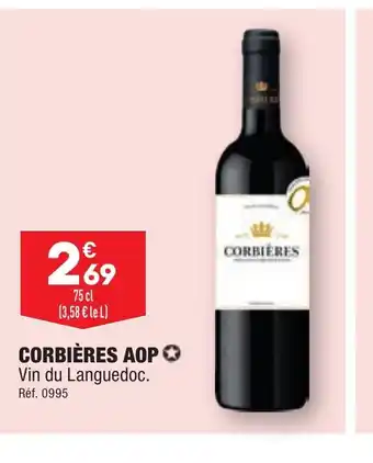 ALDI CORBIÈRES AOP offre