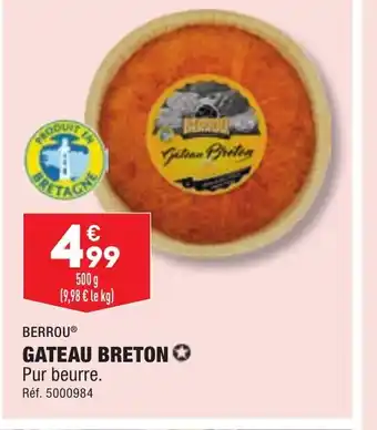 ALDI GATEAU BRETON offre