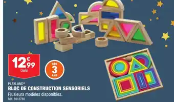 ALDI BLOC DE CONSTRUCTION SENSORIELS offre