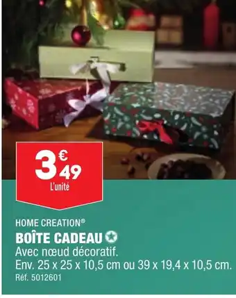 ALDI BOÎTE CADEAU offre