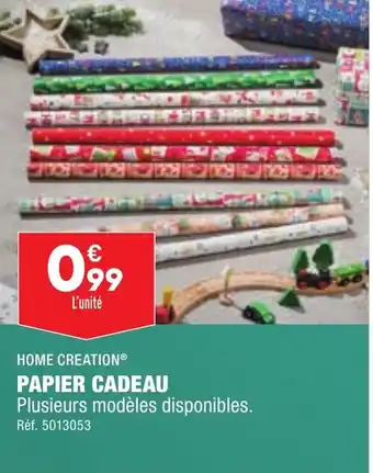ALDI PAPIER CADEAU offre