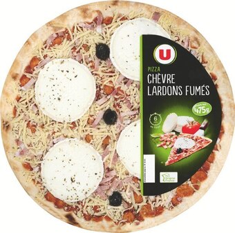 U Express PIZZA CHEVRE LARDONS FUMES offre