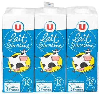 U Express LAIT UHT DEMI-ECREME offre