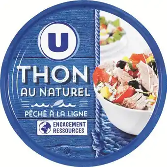 U Express THON LISTAO AU NATUREL PECHE A LA LIGNE offre