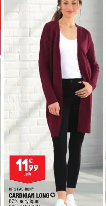 ALDI CARDIGAN LONG offre