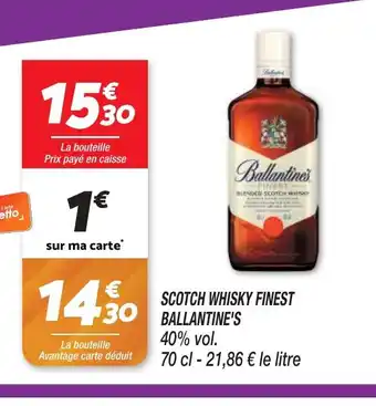 Netto SCOTCH WHISKY FINEST Ballantine's offre