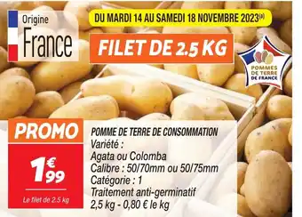 Netto PROMO POMME DE TERRE DE CONSOMMATION offre