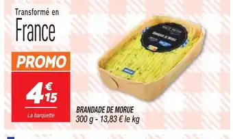 BRANDADE DE MORUE