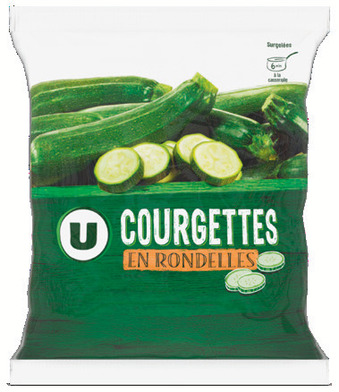 U Express COURGETTES EN RONDELLES SURGELEES offre