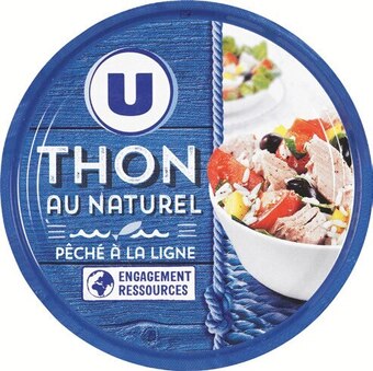 U Express THON LISTAO AU NATUREL PECHE A LA LIGNE offre