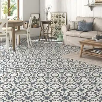 Leroy Merlin SOL PVC ELEANOR BLEU offre