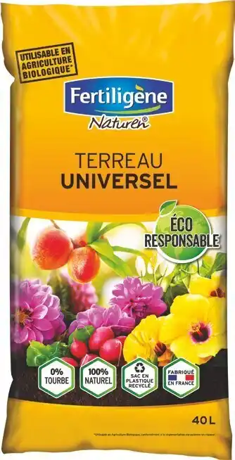 TERREAU UNIVERSEL 40 L