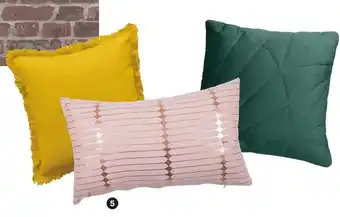 Bon plan sur une sélection de coussins