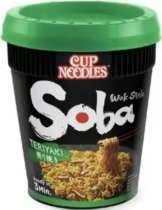Nouilles japonaises avec sauce Teriyaki Soba
